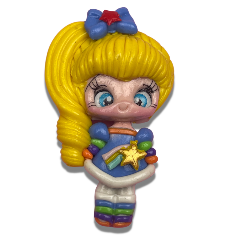 RBB10: Rainbow Brite Inspired Clay for Bow Center