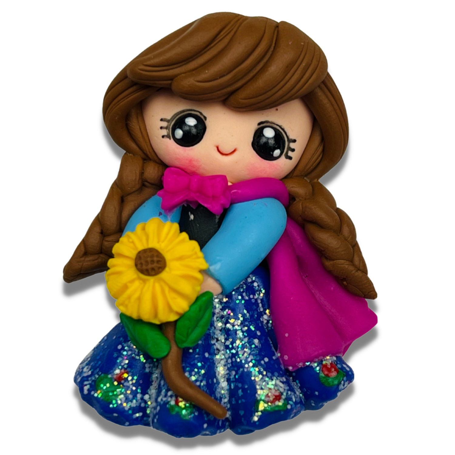 AA12: Princess Anna Inspired Clay Bow Center