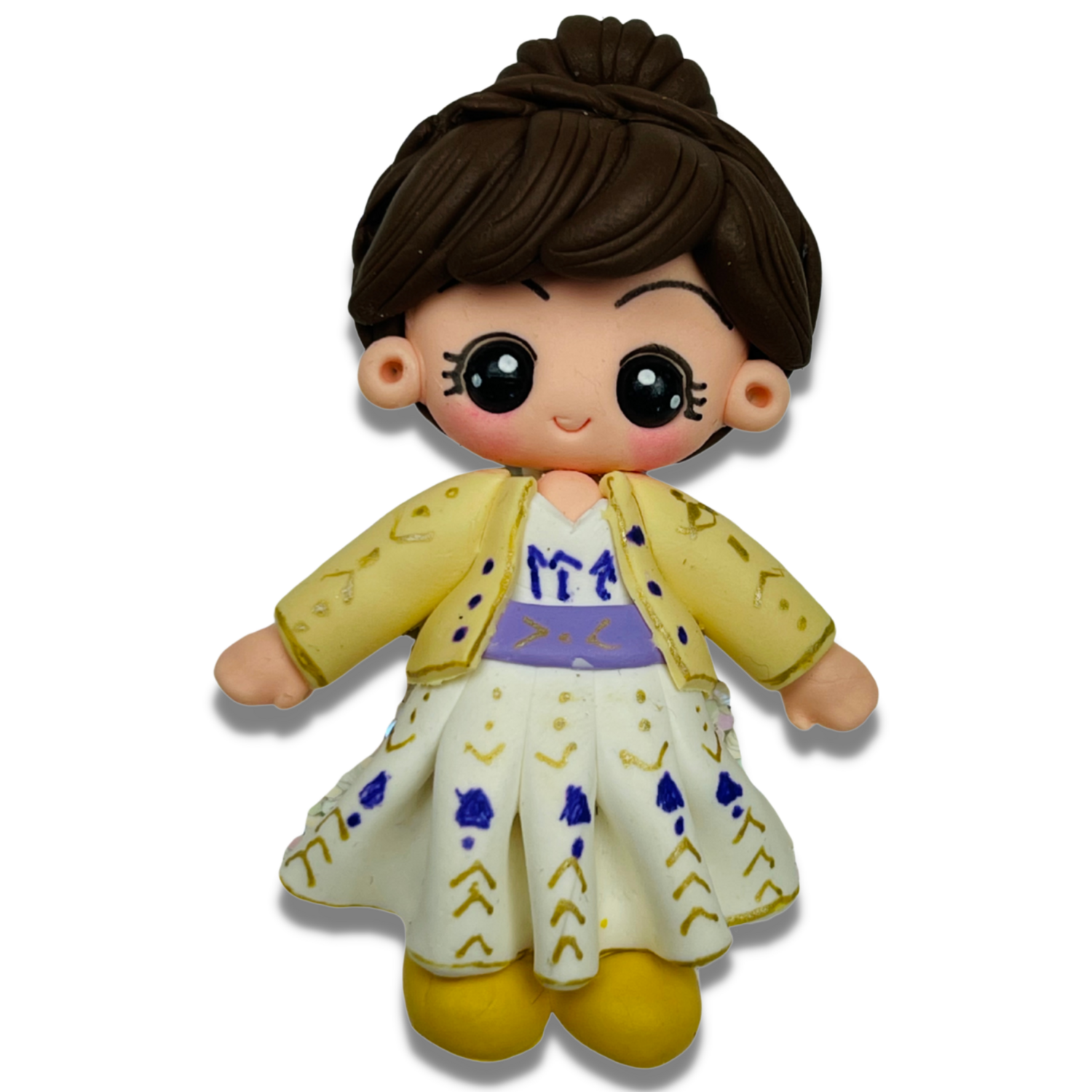 AA13: Princess Anna Inspired Clay Bow Center