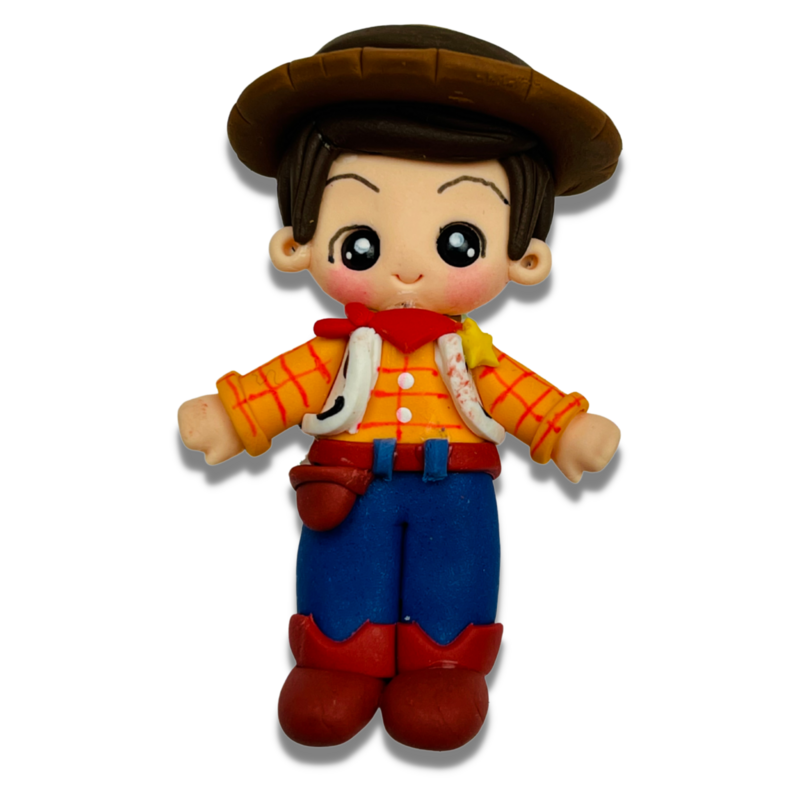 TS10: Handmade Clay Doll Clay Center for Bow