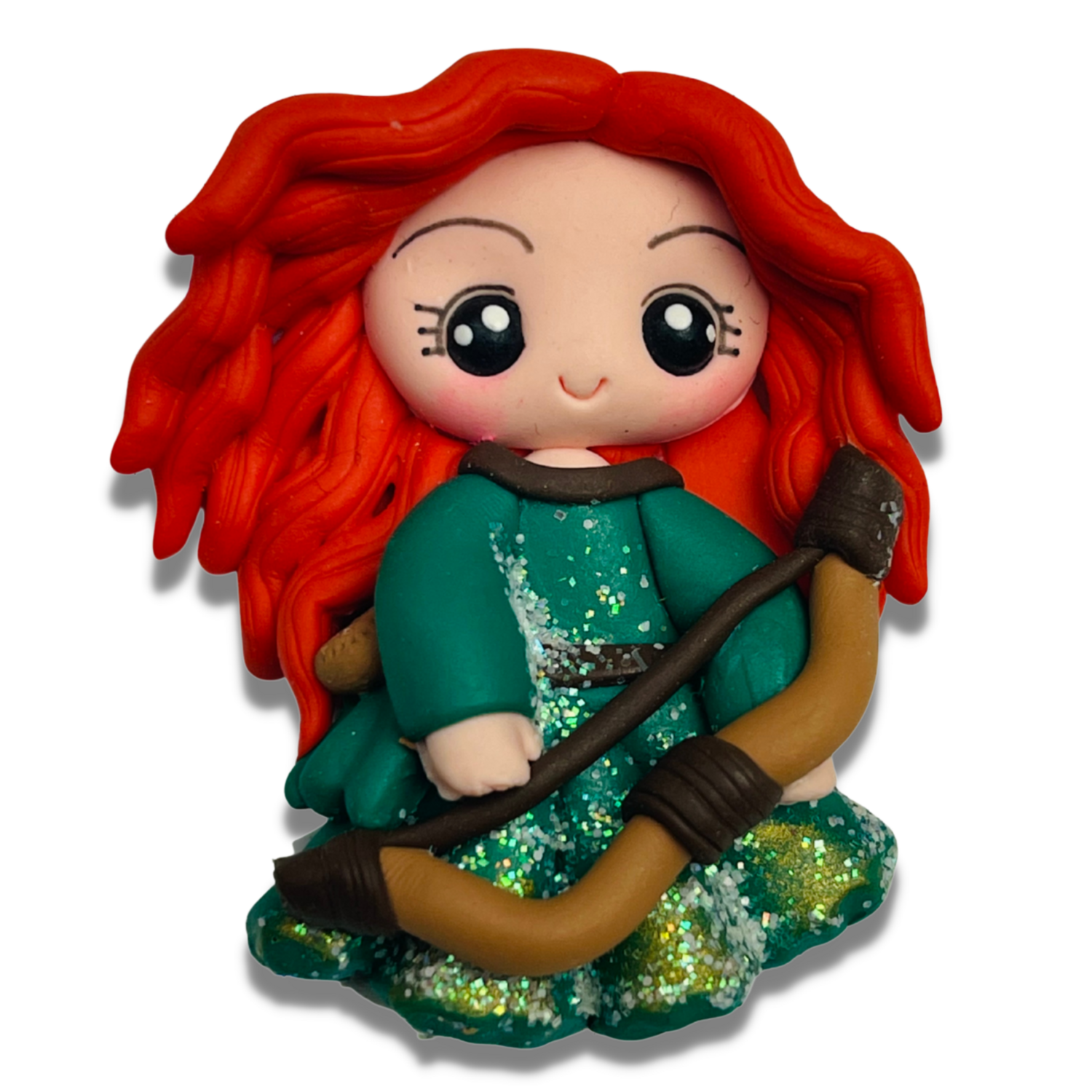 BR16: Princess Merida Inspired Clay Bow Center