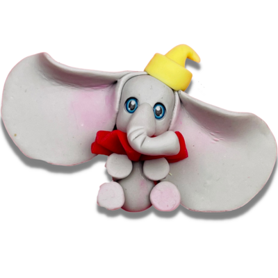 DU10: Dumbo Inspired Clay Hair Bow Centers