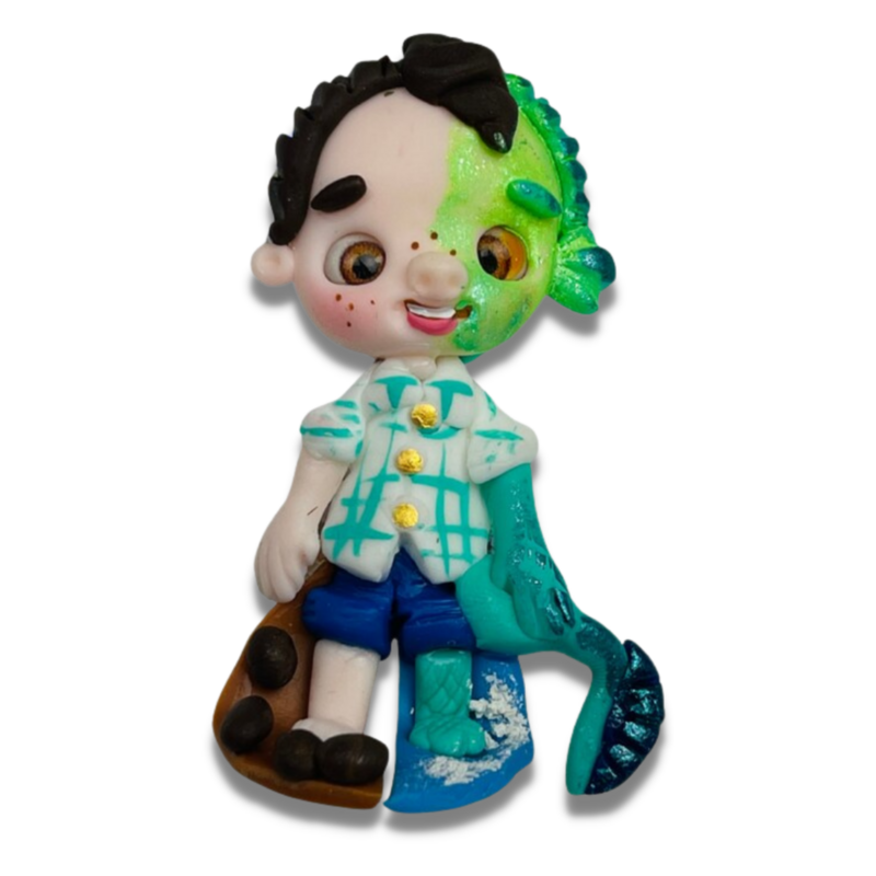 LUC11: LUC Inspired Polymer Clay HairBow Center DIY