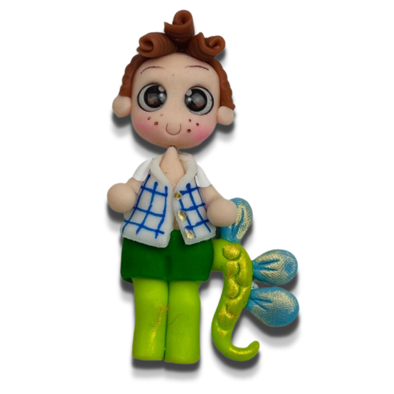 LUC13: LUC Inspired Polymer Clay HairBow Center DIY