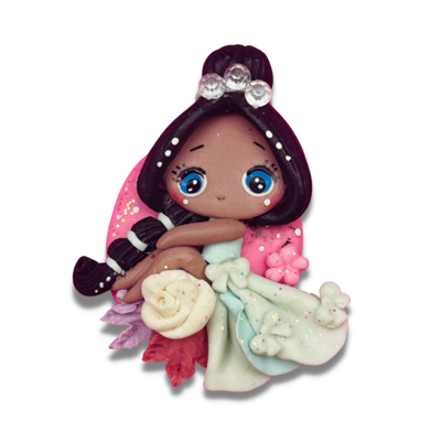 LUXE 13: Luxe Inspired Polymer Clay Doll Hair Bow Center DIY