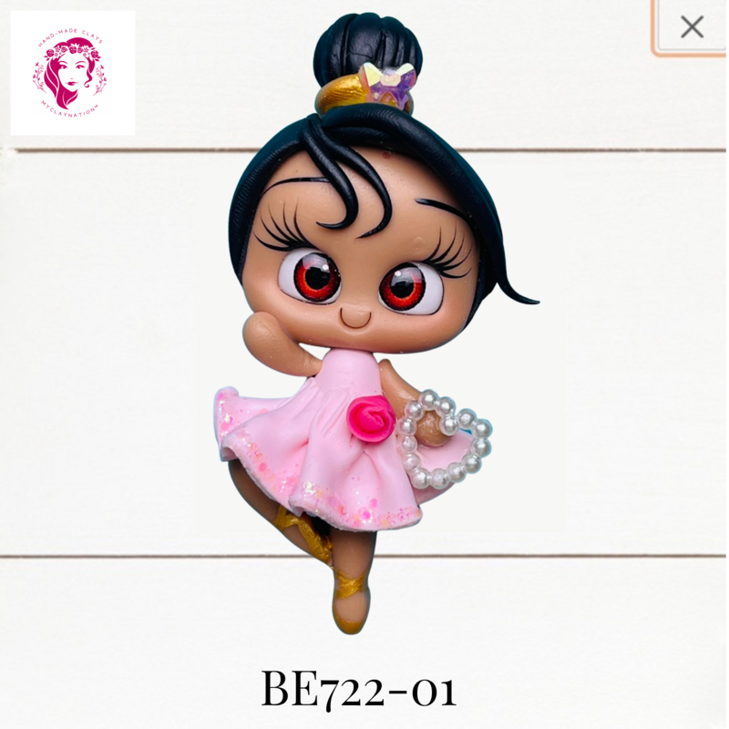 BE722-01: Big Eyes Clay Bow Center