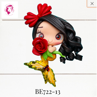 BE722-13: Big Eyes Clay Bow Center (LRG)