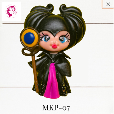 Princess Clay Hairbow Center Maleficent -MKP-07