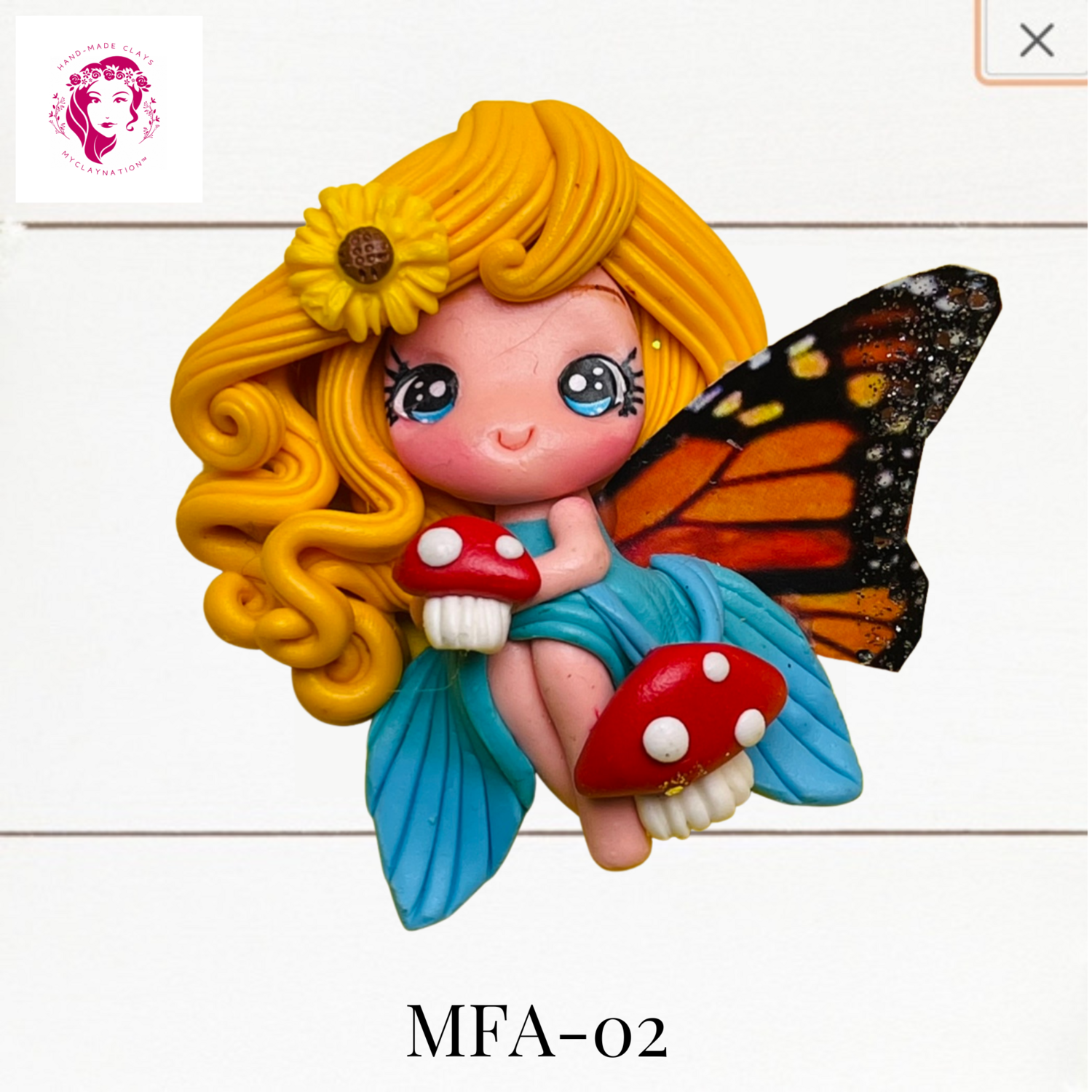 MFA-02: Magic Fairy Clay Bow Center