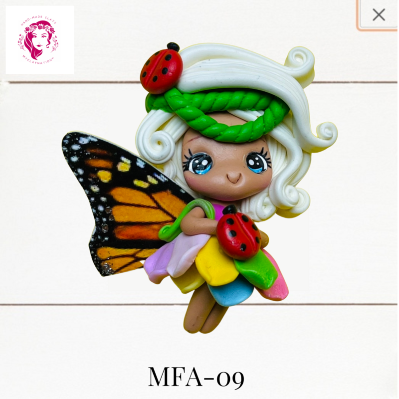 MFA-09: Magic Fairy Clay Bow Center