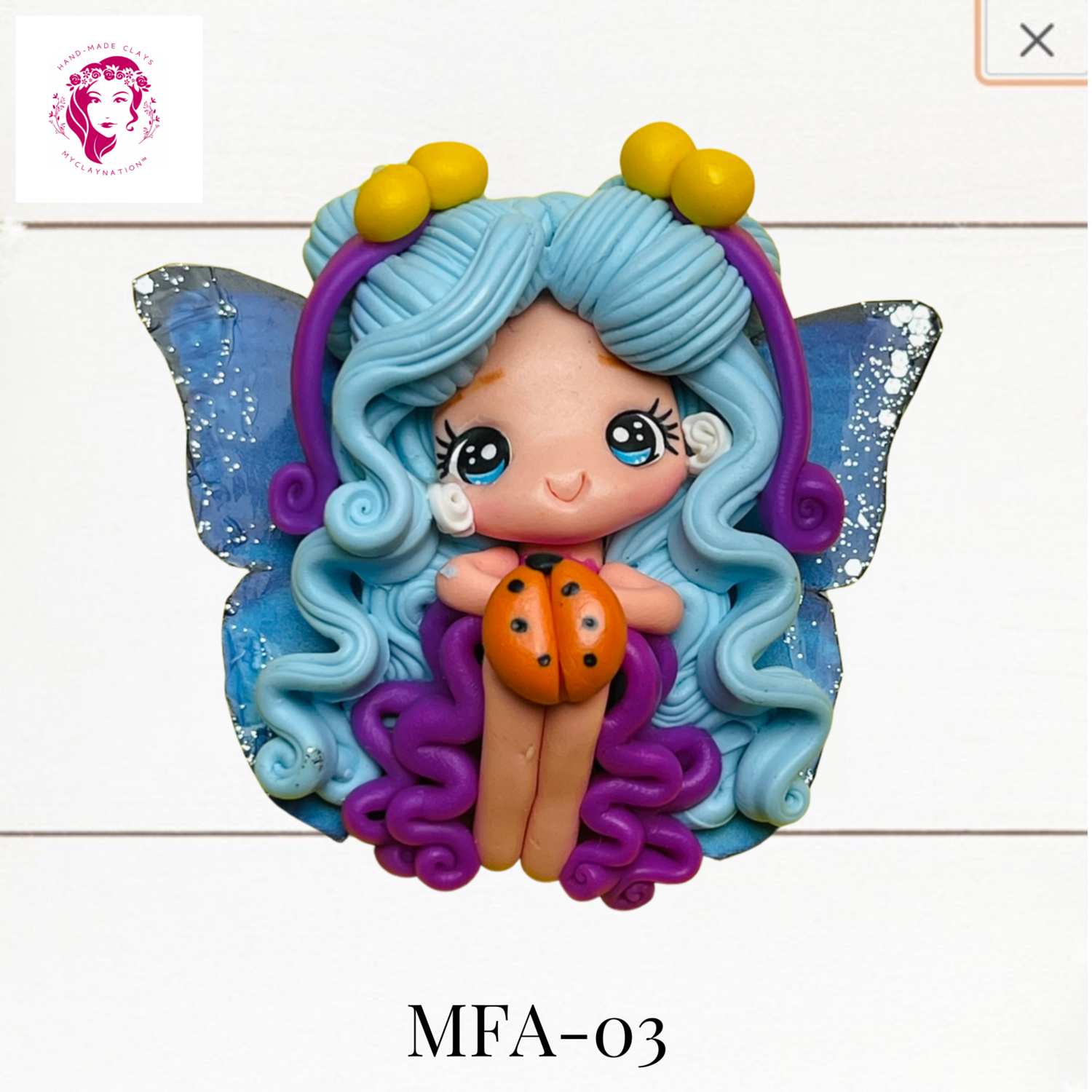 MFA-03: Magic Fairy Clay Bow Center