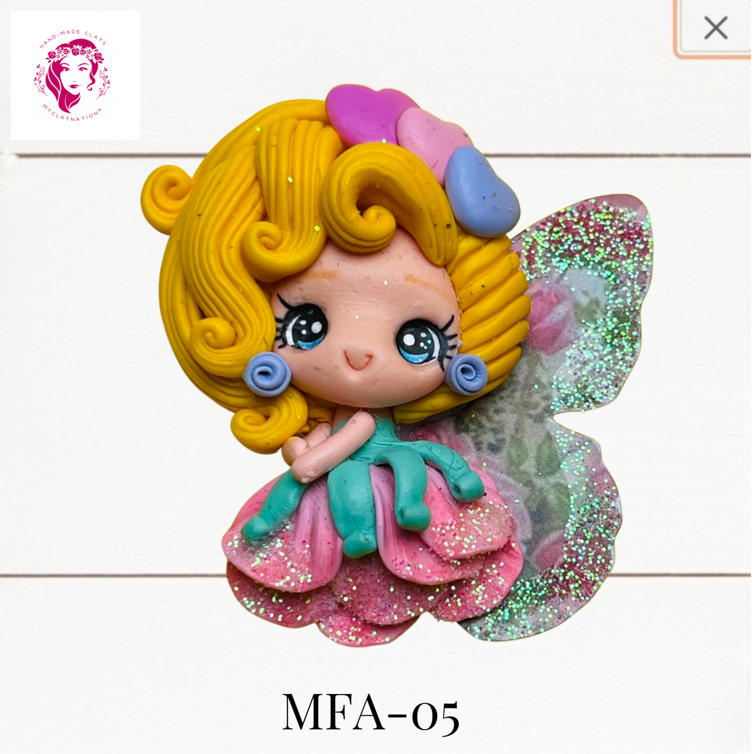 MFA-05: Magic Fairy Clay Bow Center