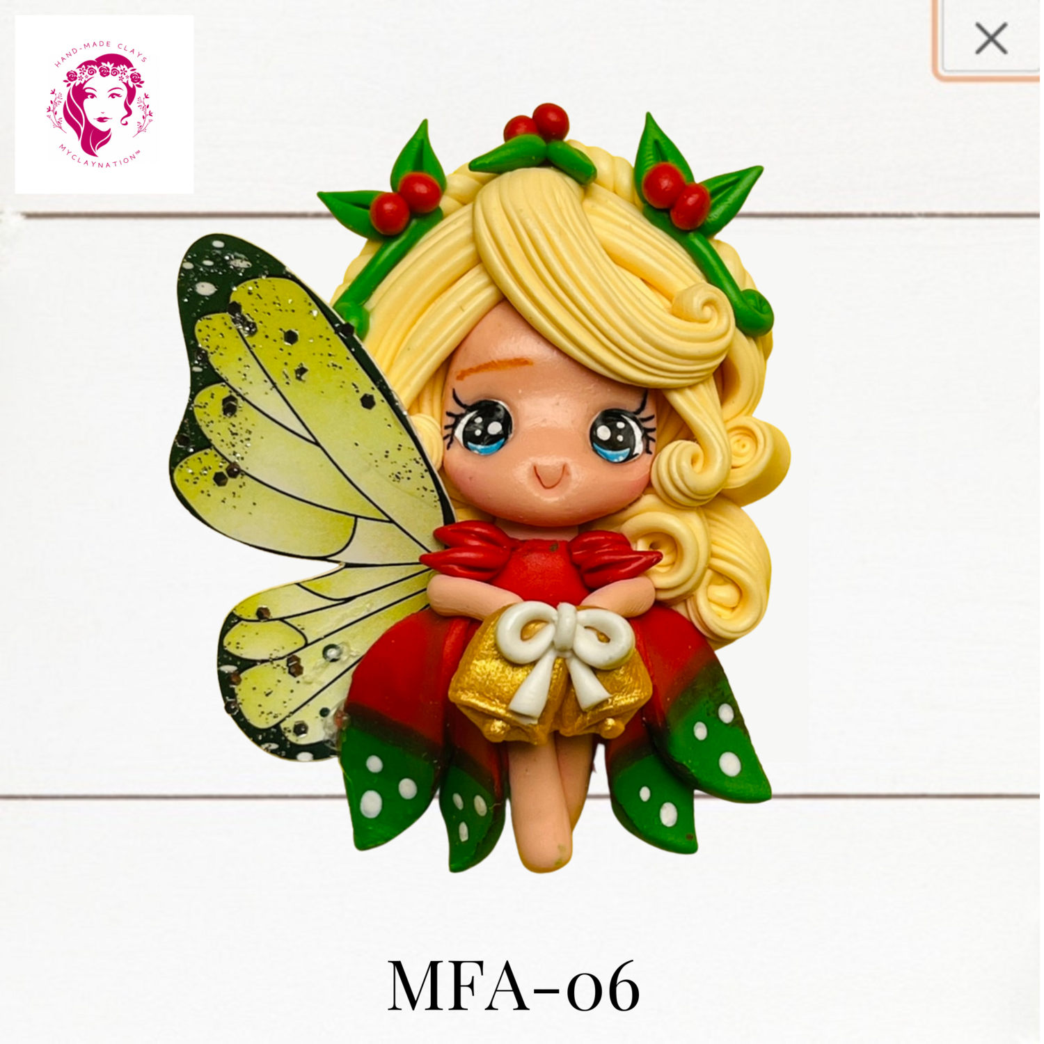MFA-06: Magic Fairy Clay Bow Center
