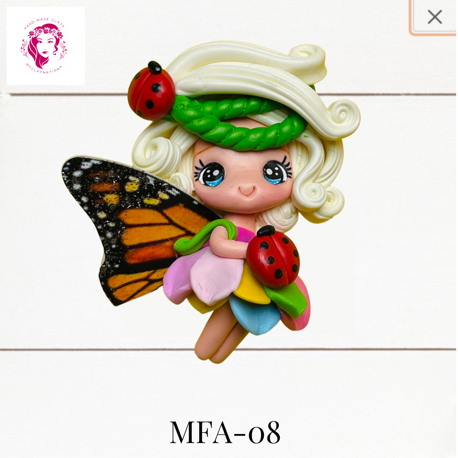 MFA-08: Magic Fairy Clay Bow Center