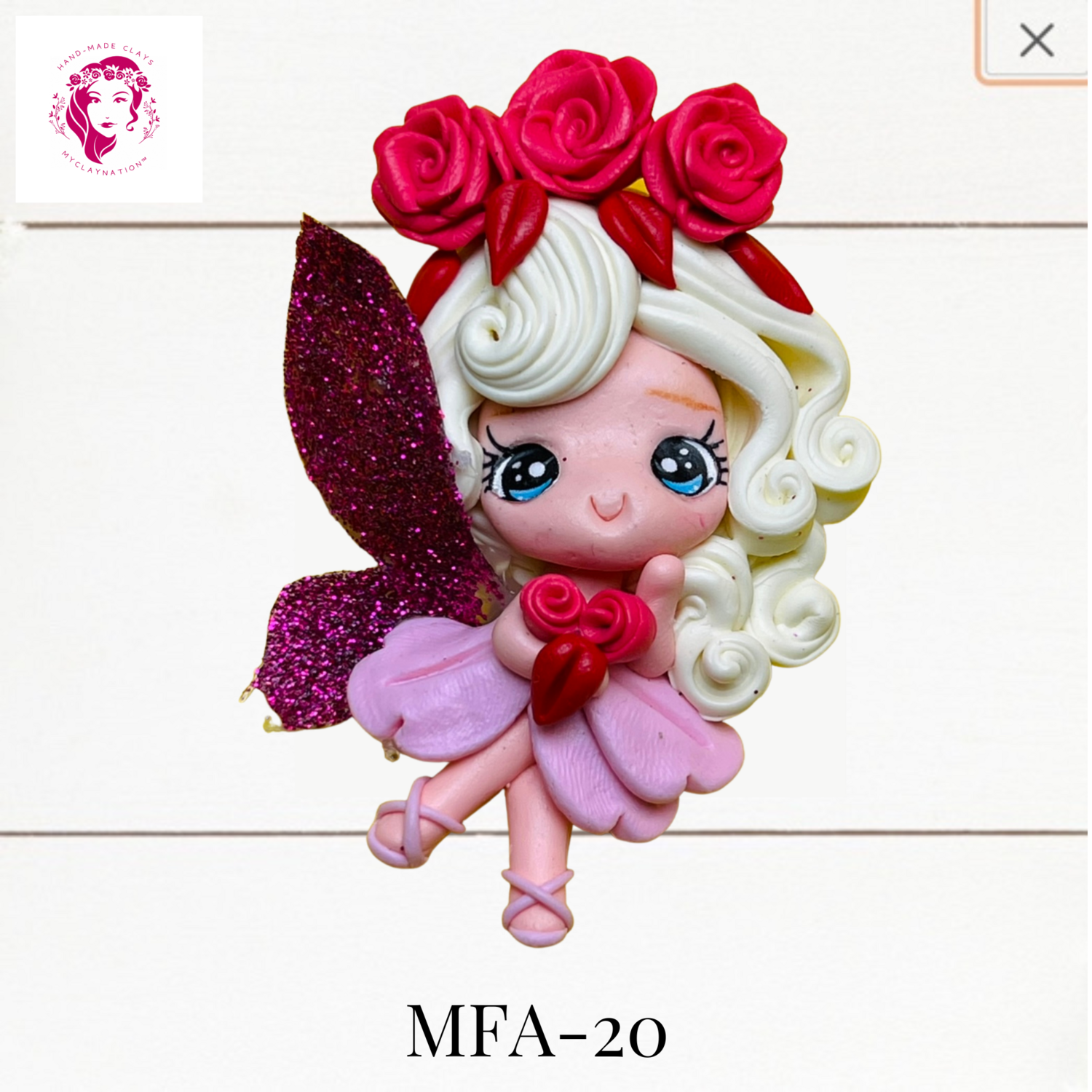 MFA-20: Magic Fairy Clay Bow Center