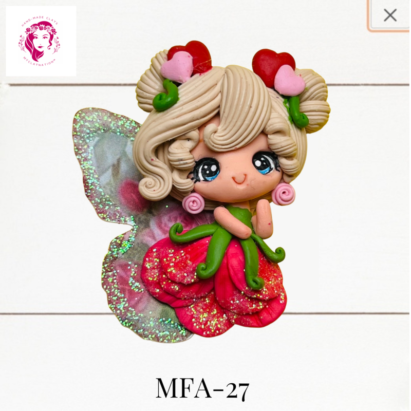 MFA-27: Magic Fairy Clay Bow Center