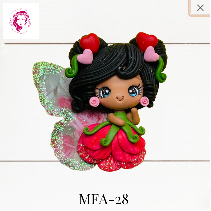 MFA-28: Magic Fairy Clay Bow Center