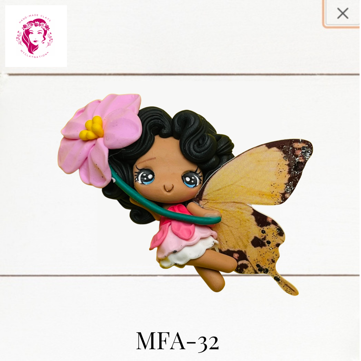 MFA-32: Magic Fairy Clay Bow Center
