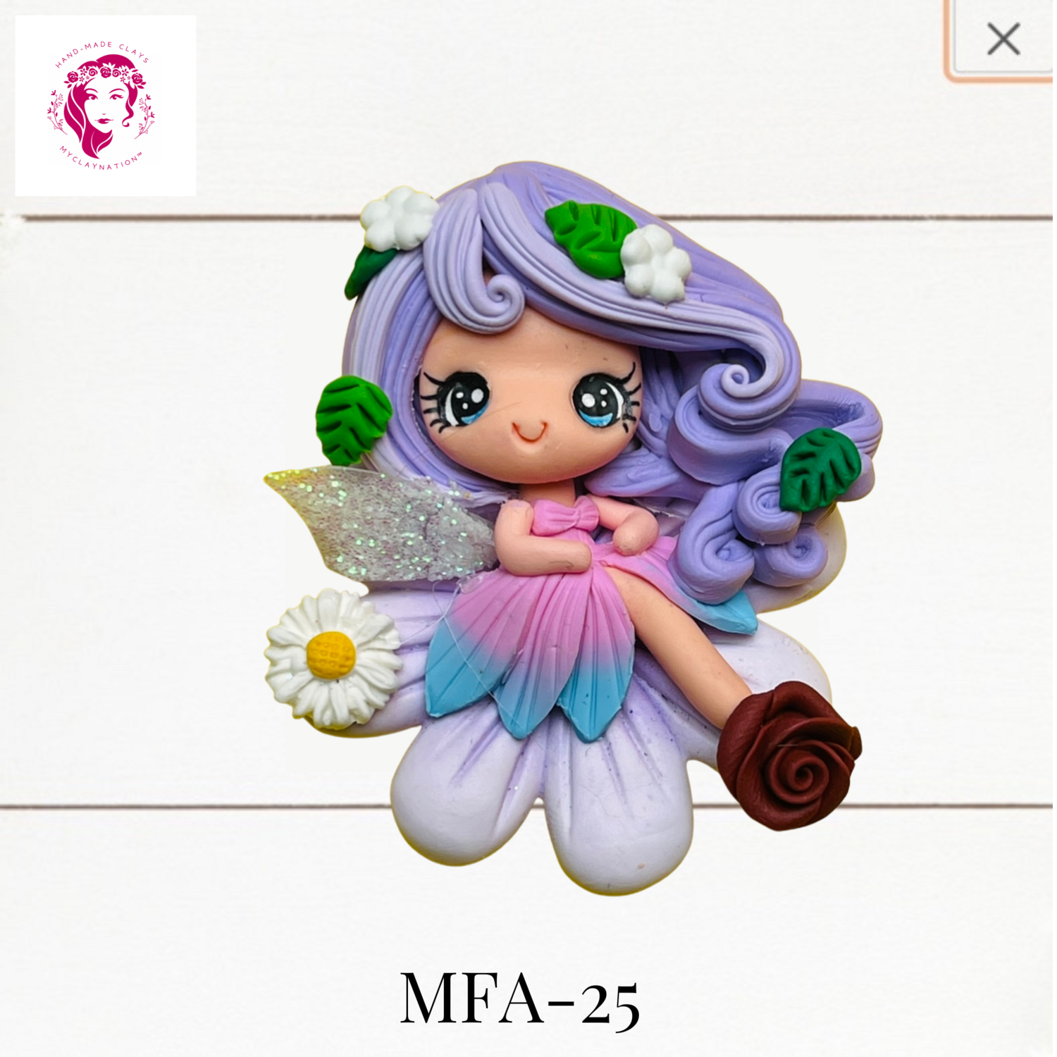 MFA-25: Magic Fairy Clay Bow Center