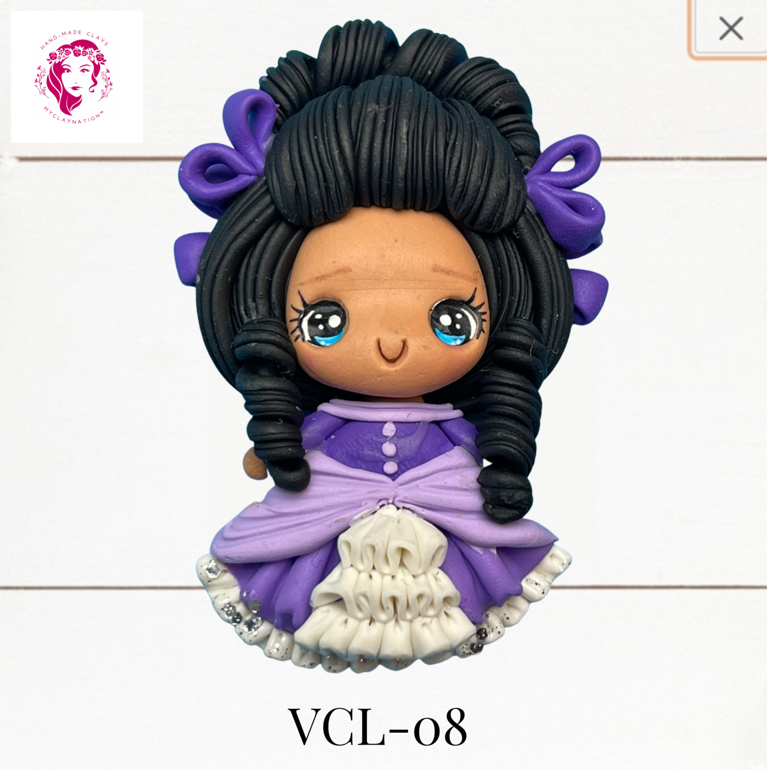 VCL-08: Victorian Ladies Clay Bow Center