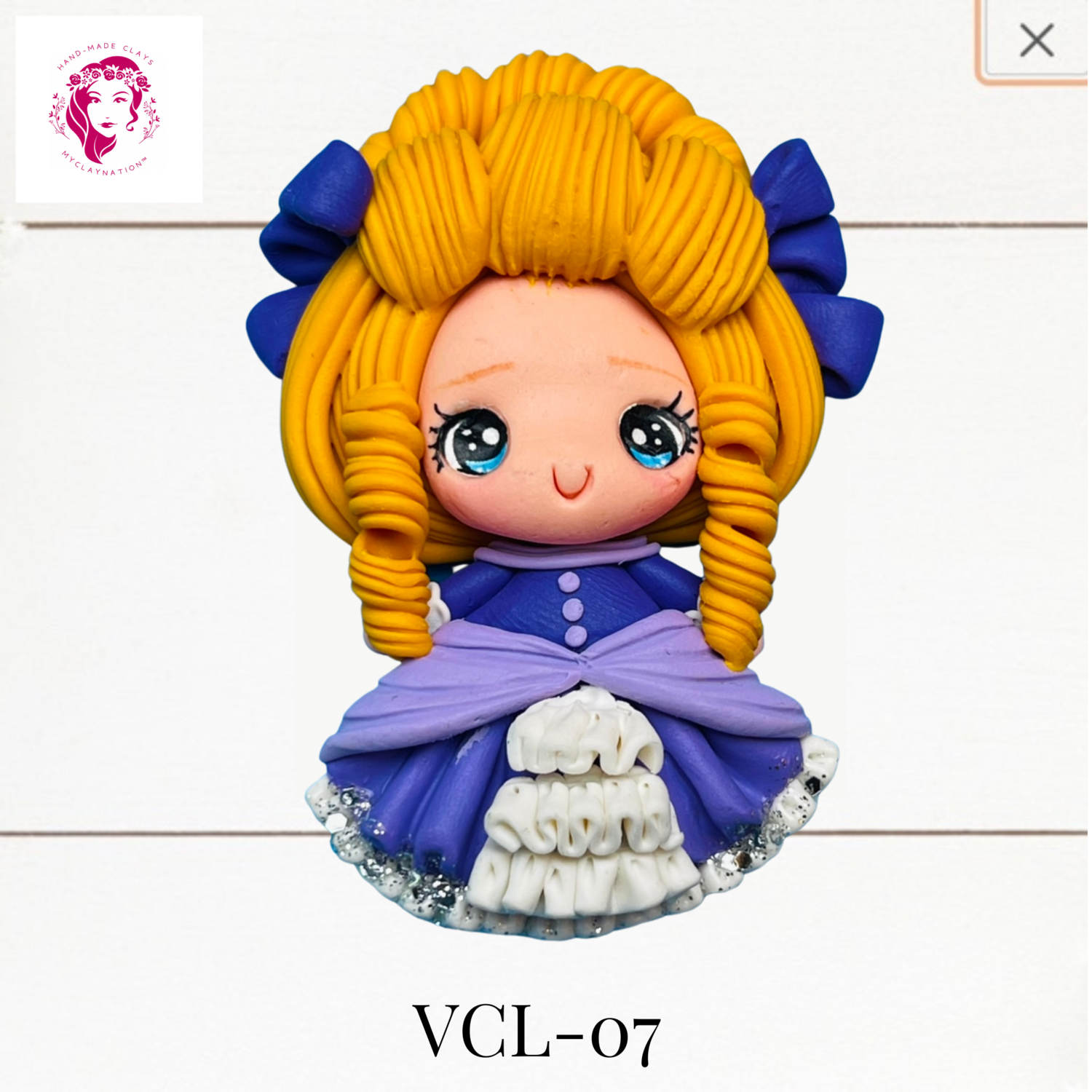 VCL-07: Victorian Ladies Clay Bow Center