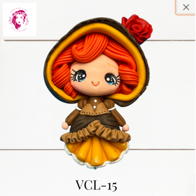 VCL-15: Victorian Ladies Clay Bow Center