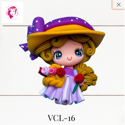 VCL-16: Victorian Ladies Clay Bow Center