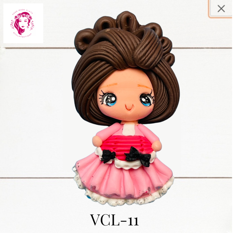 VCL-11: Victorian Ladies Clay Bow Center