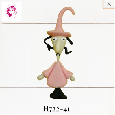 H722-41: Halloween Clay Bow Center