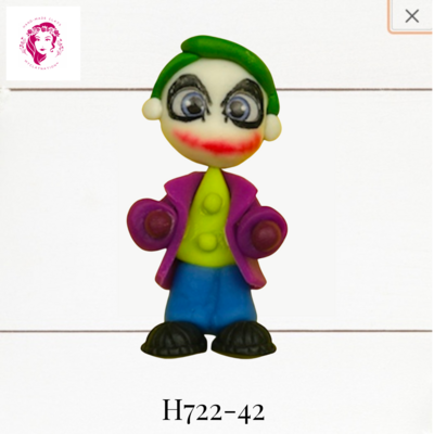 H722-42: Halloween Clay Bow Center