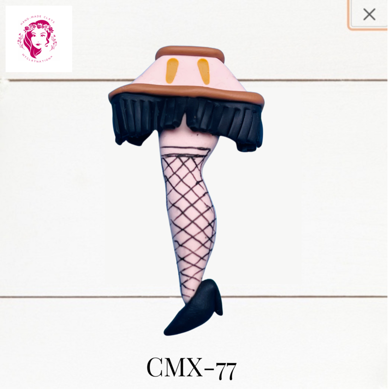 Christmas Clay Hairbow Center XMAS Lamp -CMX-77