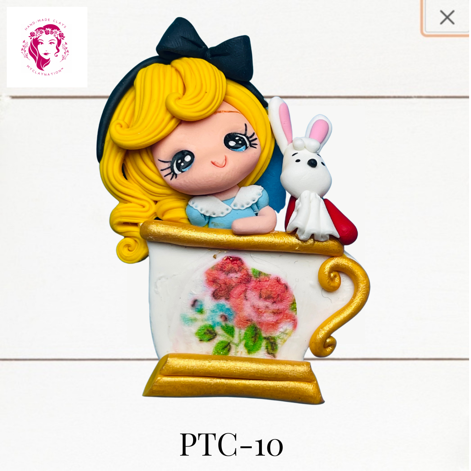 PTC-10: Princess &amp; Teacups Clay Bow Center