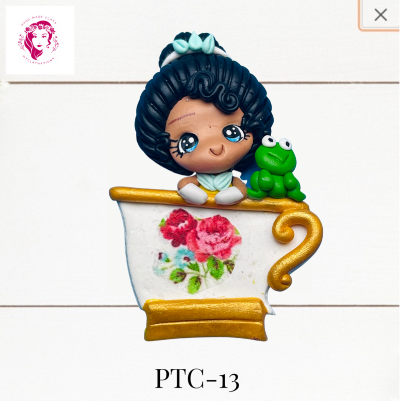 PTC-13: Princess &amp; Teacups Clay Bow Center