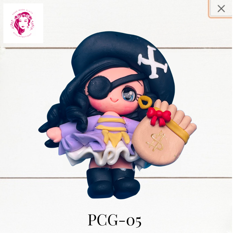 PCG-05: Pirate Clay Bow Center