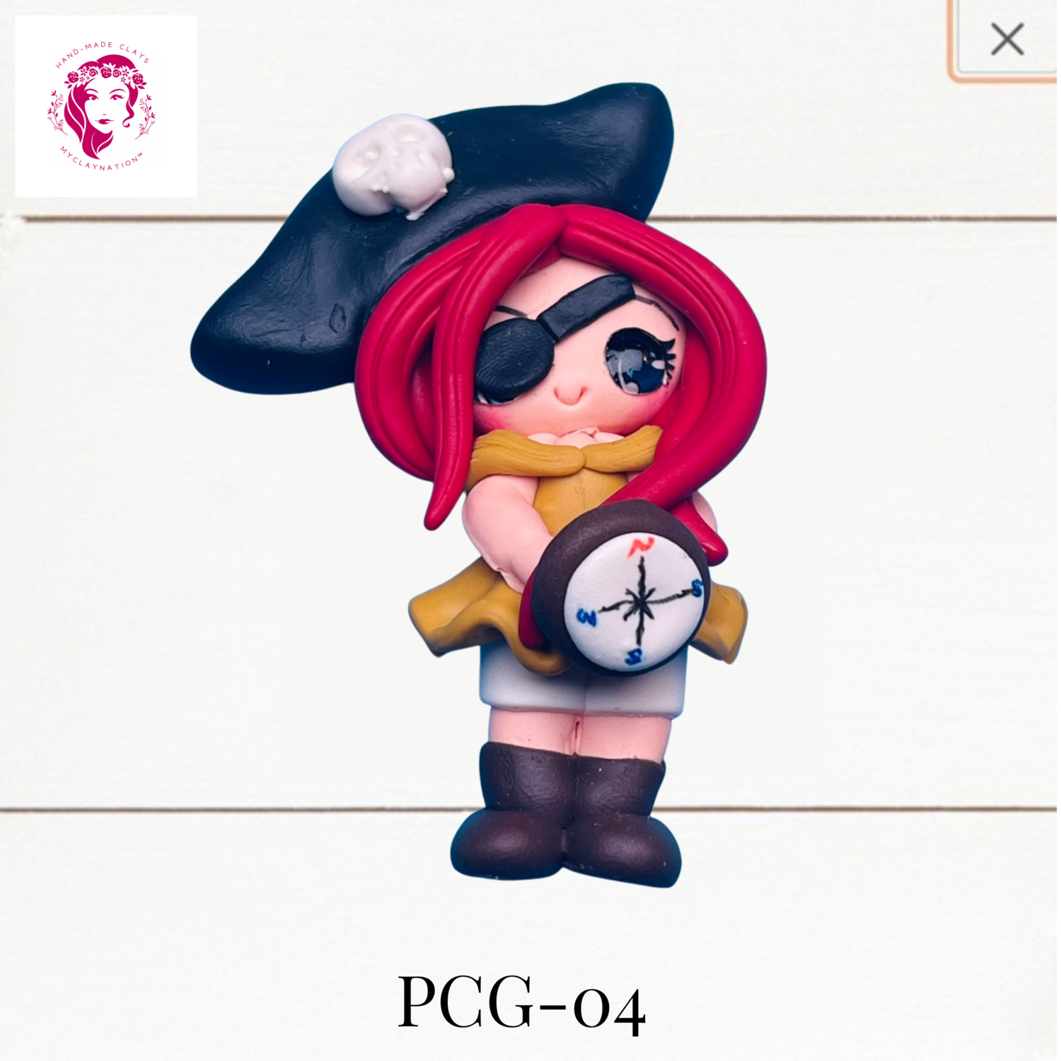 PCG-04: Pirate Clay Bow Center