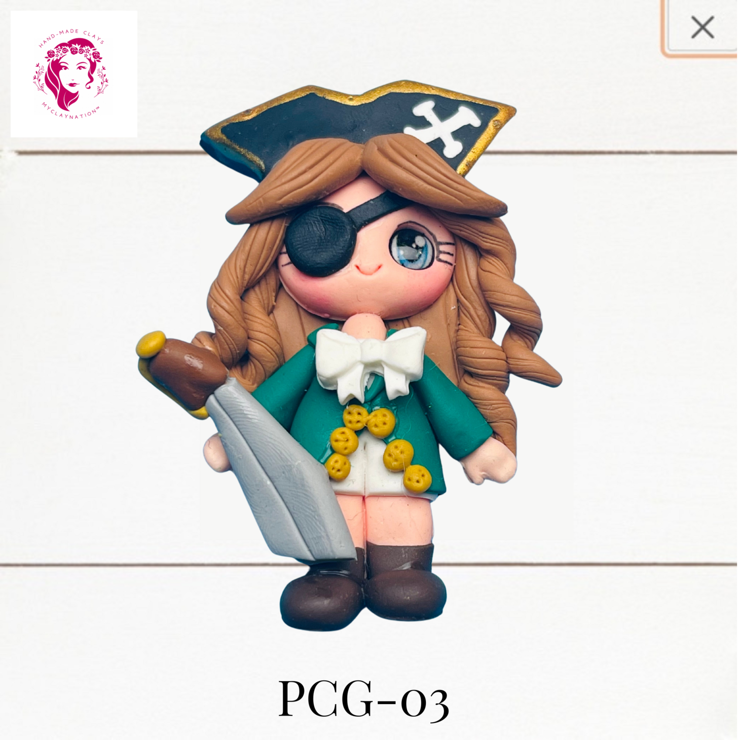 PCG-03: Pirate Clay Bow Center