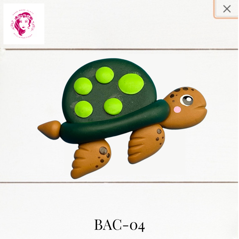 BAC-04: Animal Babies Clay Bow Center