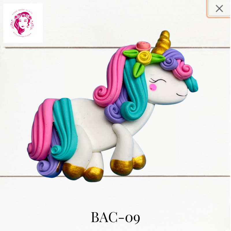 BAC-09: Animal Babies Clay Bow Center