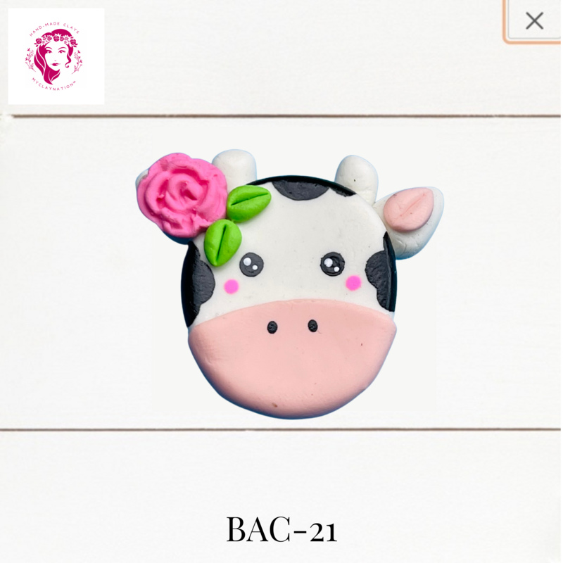 BAC-21: Animal Babies Clay Bow Center