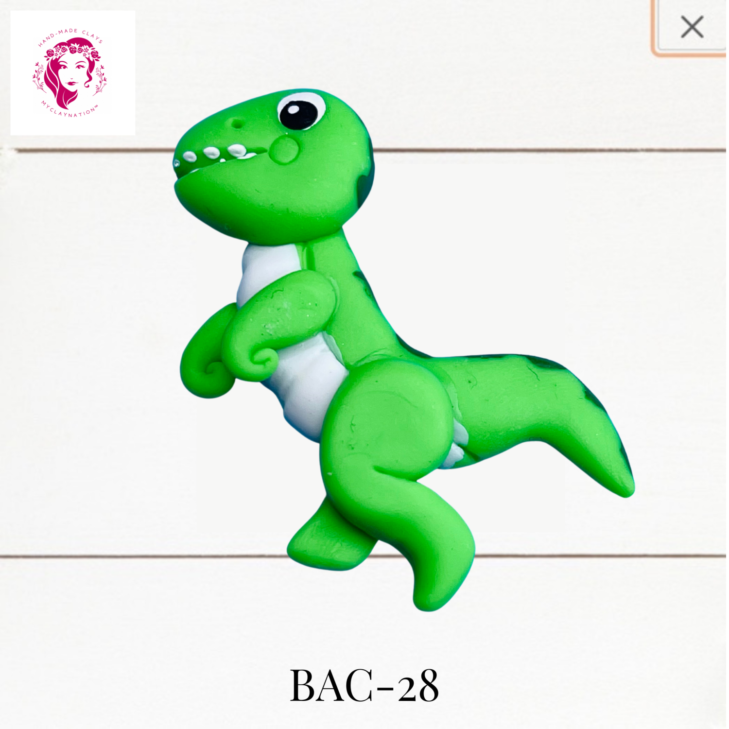 BAC-28: Animal Babies Clay Bow Center