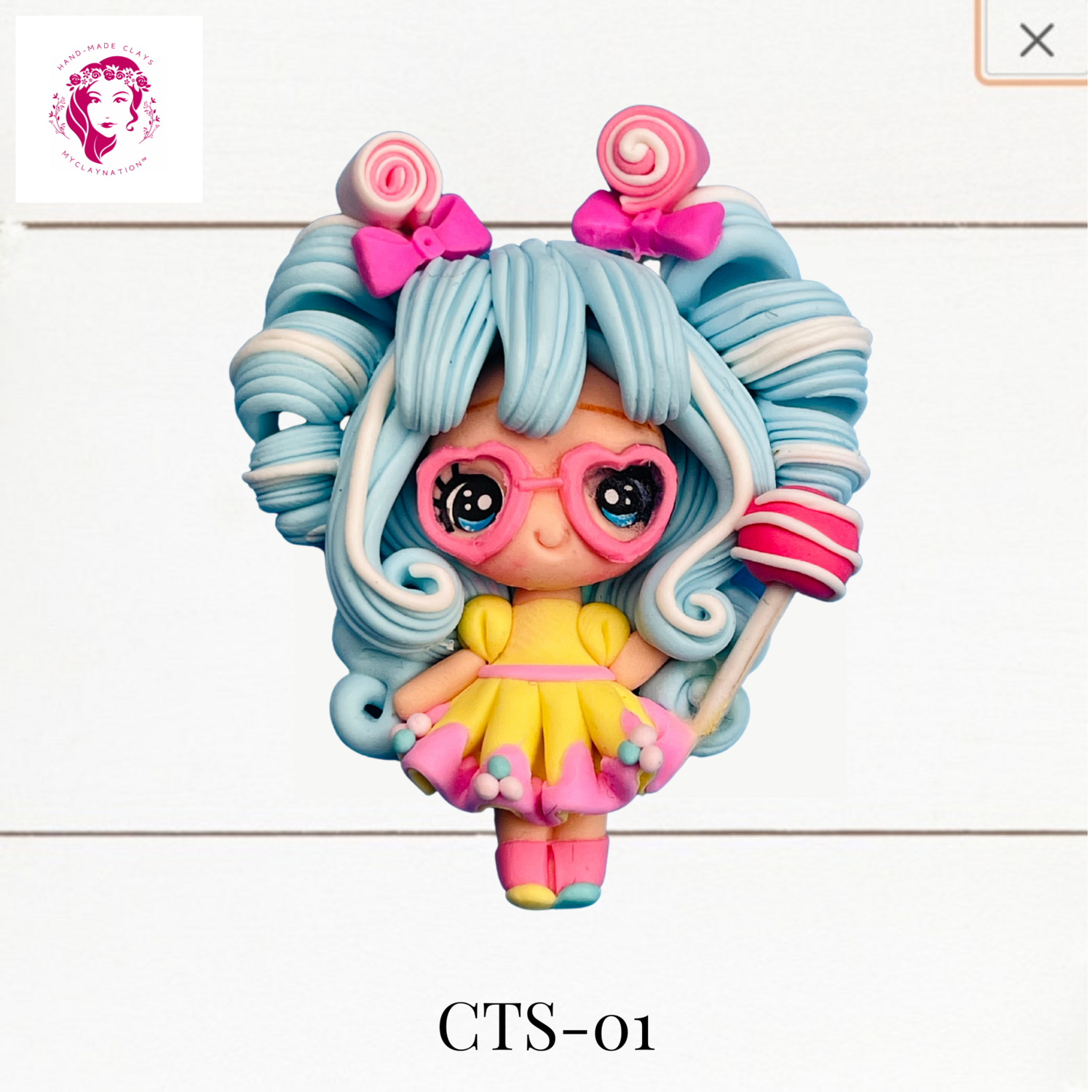 CTS-01: Candy, Treats &amp; Sweets Clay Bow Center