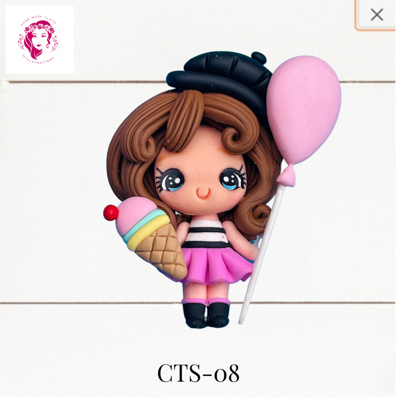 CTS-08: Candy, Treats &amp; Sweets Clay Bow Center