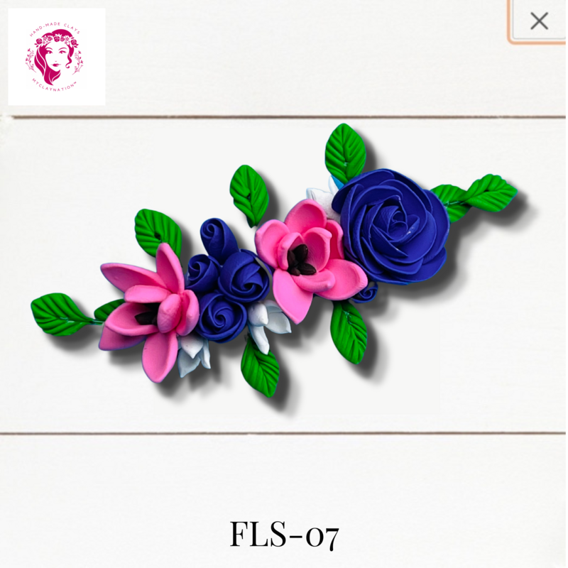 FLS-07: Flowers &amp; Shrooms Clay Bow Center