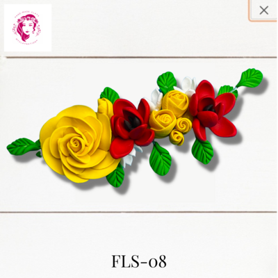 FLS-08: Flowers &amp; Shrooms Clay Bow Center