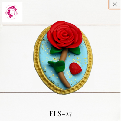 FLS-27: Flowers &amp; Shrooms Clay Bow Center