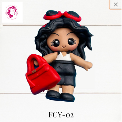 FCY-02: Fancy Outfits Clay Bow Center