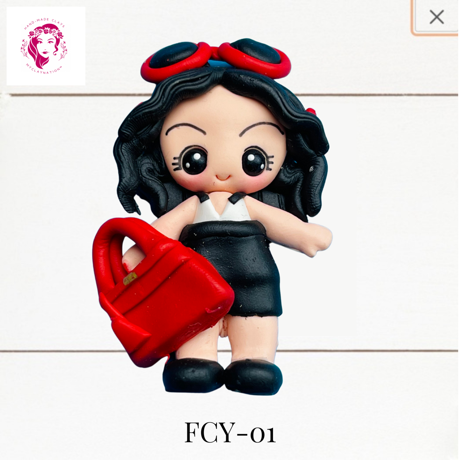 FCY-01: Fancy Outfits Clay Bow Center