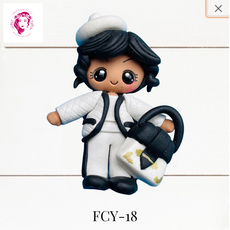 FCY-18: Fancy Outfits Clay Bow Center