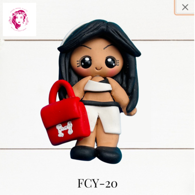 FCY-20: Fancy Outfits Clay Bow Center