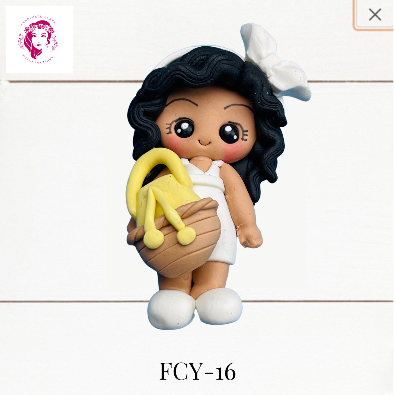 FCY-16: Fancy Outfits Clay Bow Center